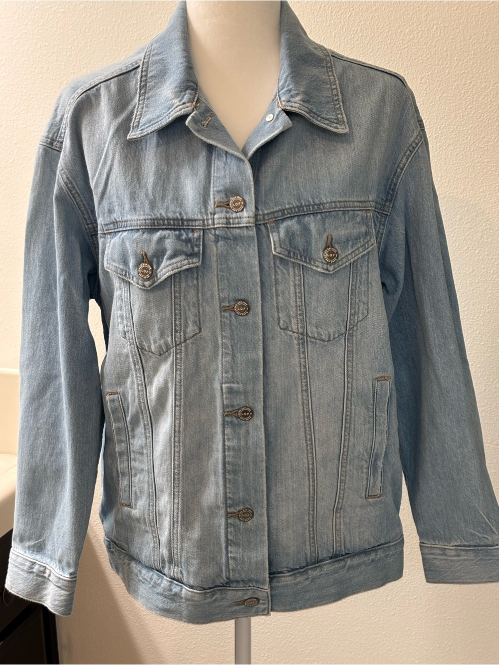 LOFT Denim Jacket - Picture 12 of 13
